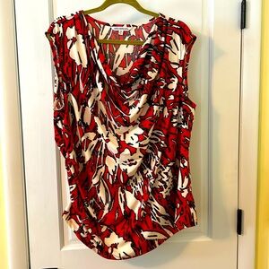 TravelSmith woman’s top with cowl neckline in size 3X